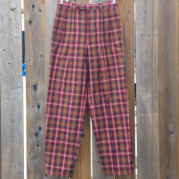 Harry Rosen Pants - Harry Rosen Plaid Dress Pants Made in Japan 28" x 30" w-73cm